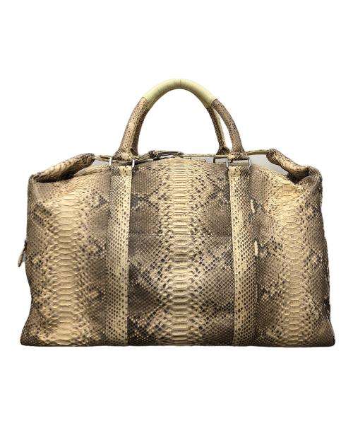 DEORON（デオロン）DEORON (デオロン) ボストンバッグ ベージュ サイズ:実寸サイズにてご確認下さい。の古着・服飾アイテム