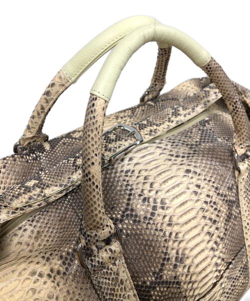 DEORON（デオロン）DEORON (デオロン) ボストンバッグ ベージュ サイズ:実寸サイズにてご確認下さい。の古着・服飾アイテム