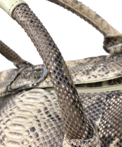 DEORON（デオロン）DEORON (デオロン) ボストンバッグ ベージュ サイズ:実寸サイズにてご確認下さい。の古着・服飾アイテム