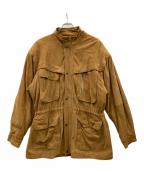 COATEコート）の古着「レザーコート」｜ブラウン