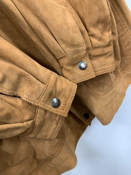 COATE（コート）COATE (コート) レザーコート ブラウン サイズ:実寸サイズにてご確認ください。の古着・服飾アイテム