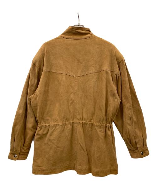 COATE（コート）COATE (コート) レザーコート ブラウン サイズ:実寸サイズにてご確認ください。の古着・服飾アイテム