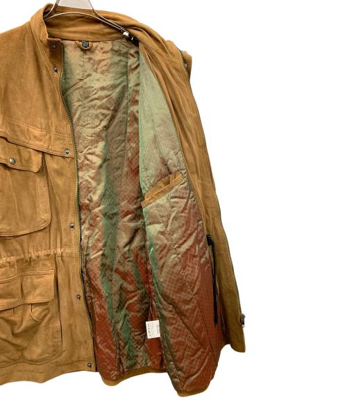 COATE（コート）COATE (コート) レザーコート ブラウン サイズ:実寸サイズにてご確認ください。の古着・服飾アイテム