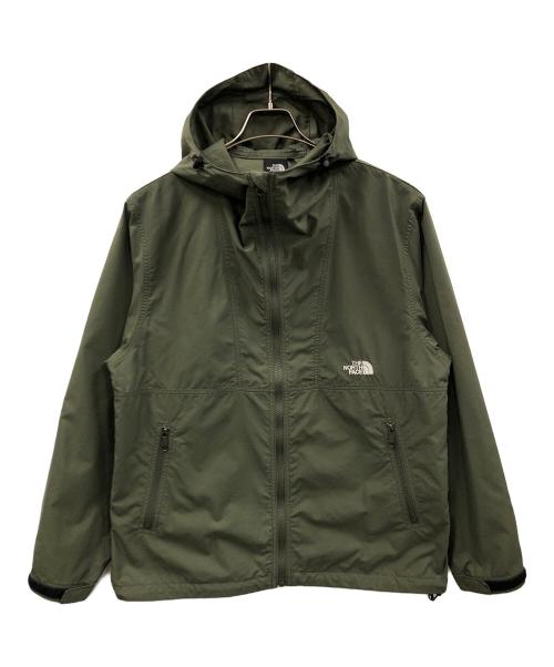 THE NORTH FACE（ザ ノース フェイス）THE NORTH FACE (ザ ノース フェイス) ナイロンジャケット コンパクトジャケット オリーブ サイズ:Mの古着・服飾アイテム