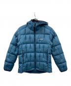 mont-bellモンベル）の古着「ダウンジャケット ネージュダウン パーカ」｜ブルー
