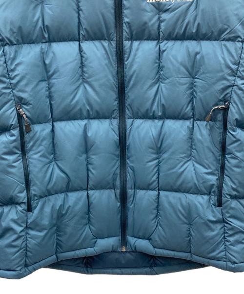 mont-bell（モンベル）mont-bell (モンベル) ダウンジャケット ネージュダウン パーカ ブルー サイズ:Mの古着・服飾アイテム