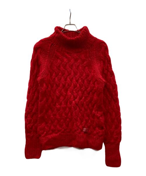 COACH（コーチ）COACH (コーチ) セーター レッド サイズ:Sの古着・服飾アイテム