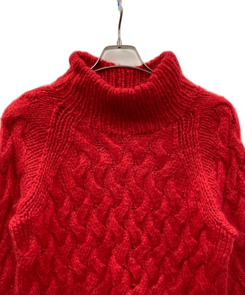 COACH（コーチ）COACH (コーチ) セーター レッド サイズ:Sの古着・服飾アイテム