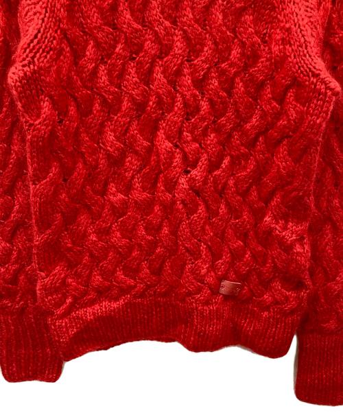 COACH（コーチ）COACH (コーチ) セーター レッド サイズ:Sの古着・服飾アイテム