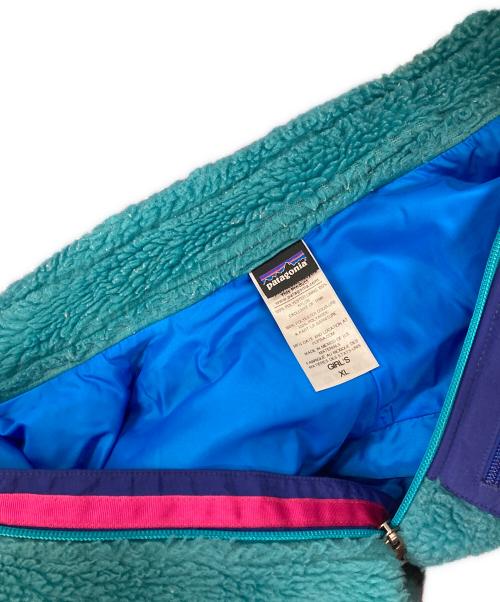 Patagonia（パタゴニア）Patagonia (パタゴニア) フリースジャケット GIRLS RETRO-X JACKET（ガールズレトロXジャケット） ブルー系 サイズ:XLの古着・服飾アイテム