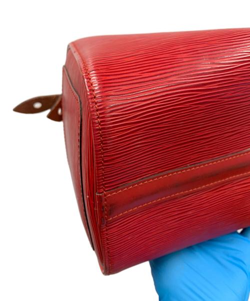 LOUIS VUITTON（ルイ ヴィトン）LOUIS VUITTON (ルイ ヴィトン) ハンドバッグ エピ スピーディ25 カスティリアン・ レッド サイズ:実寸サイズにてご確認ください。の古着・服飾アイテム