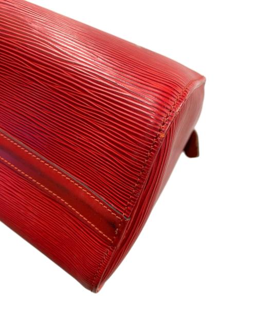 LOUIS VUITTON（ルイ ヴィトン）LOUIS VUITTON (ルイ ヴィトン) ハンドバッグ エピ スピーディ25 カスティリアン・ レッド サイズ:実寸サイズにてご確認ください。の古着・服飾アイテム