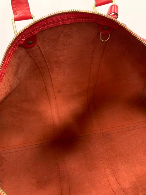 LOUIS VUITTON（ルイ ヴィトン）LOUIS VUITTON (ルイ ヴィトン) ボストンバッグ エピ キーポル45 レッド サイズ:実寸サイズにてご確認ください。の古着・服飾アイテム