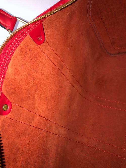 LOUIS VUITTON（ルイ ヴィトン）LOUIS VUITTON (ルイ ヴィトン) ボストンバッグ エピ キーポル45 レッド サイズ:実寸サイズにてご確認ください。の古着・服飾アイテム