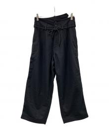Y-3（ワイスリー）の古着「ワイドパンツ」｜ブラック