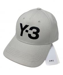 Y-3（ワイスリー）の古着「キャップ」｜ライトグレー