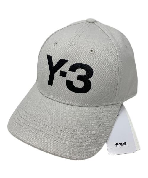 Y-3（ワイスリー）Y-3 (ワイスリー) キャップ ライトグレー サイズ:実寸サイズにてご確認ください。 未使用品の古着・服飾アイテム