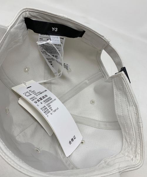 Y-3（ワイスリー）Y-3 (ワイスリー) キャップ ライトグレー サイズ:実寸サイズにてご確認ください。 未使用品の古着・服飾アイテム
