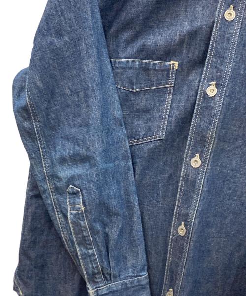 デニムシャツ（デニムシャツ）デニムシャツ (デニムシャツ) デニムシャツ サイズ:実寸サイズにてご確認ください。の古着・服飾アイテム