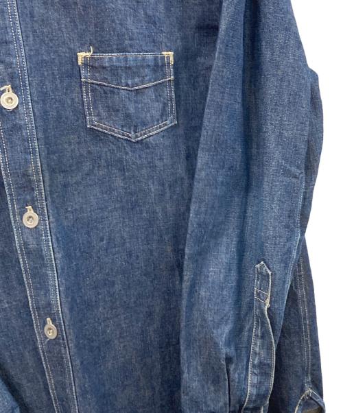 デニムシャツ（デニムシャツ）デニムシャツ (デニムシャツ) デニムシャツ サイズ:実寸サイズにてご確認ください。の古着・服飾アイテム