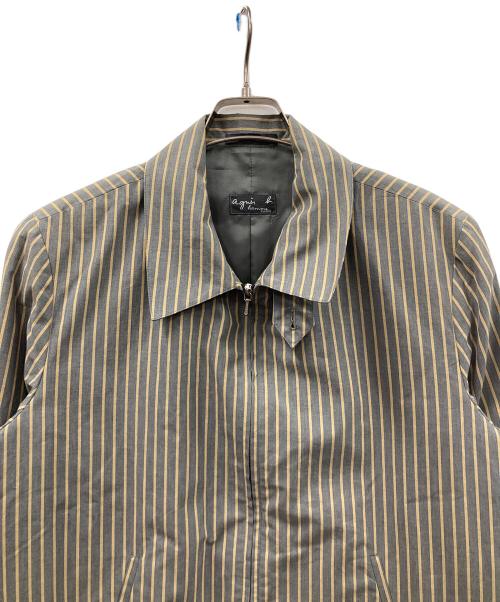 agnes b homme（アニエスベーオム）agnes b homme (アニエスベーオム) ブルゾン グレー サイズ:46の古着・服飾アイテム