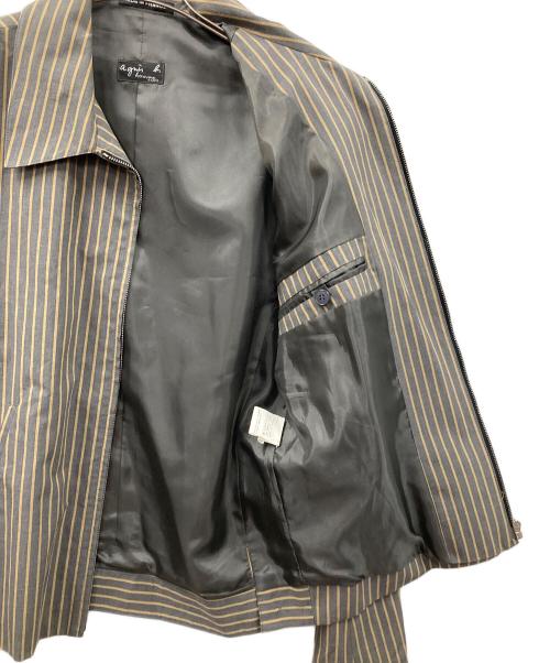 agnes b homme（アニエスベーオム）agnes b homme (アニエスベーオム) ブルゾン グレー サイズ:46の古着・服飾アイテム