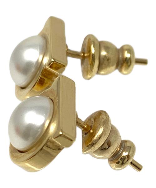 Ferragamo（フェラガモ）Ferragamo (フェラガモ) ピアス ガンチーニ クリスタルパール サイズ:実寸サイズにてご確認ください。の古着・服飾アイテム