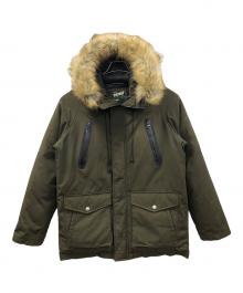 Schott（ショット）の古着「ダウンジャケット スノーケルダウンパーカー」｜オリーブ