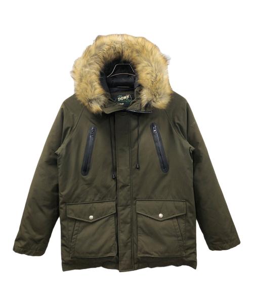 Schott（ショット）Schott (ショット) ダウンジャケット スノーケルダウンパーカー オリーブ サイズ:Mの古着・服飾アイテム