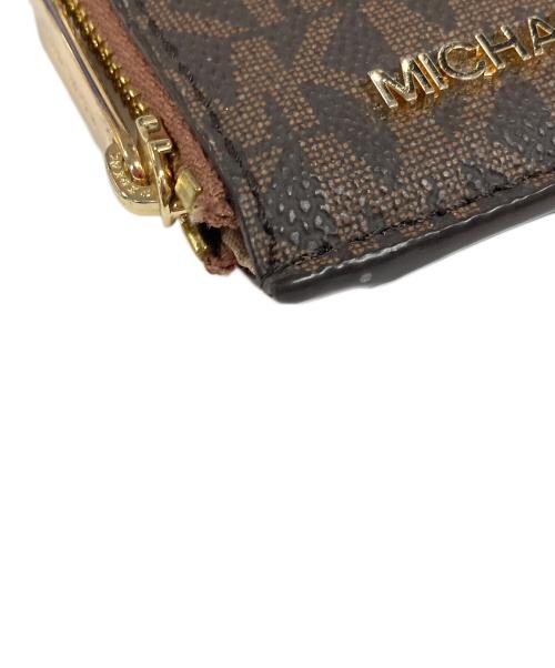MICHAEL KORS（マイケル・コース）MICHAEL KORS (マイケル・コース) カード＆コインケース ブラウン サイズ:実寸サイズにてご確認ください。の古着・服飾アイテム