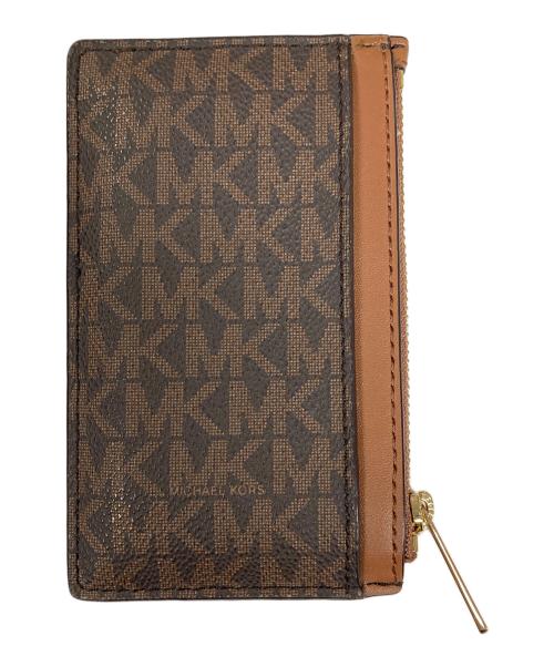 MICHAEL KORS（マイケル・コース）MICHAEL KORS (マイケル・コース) カード＆コインケース ブラウン サイズ:実寸サイズにてご確認ください。の古着・服飾アイテム