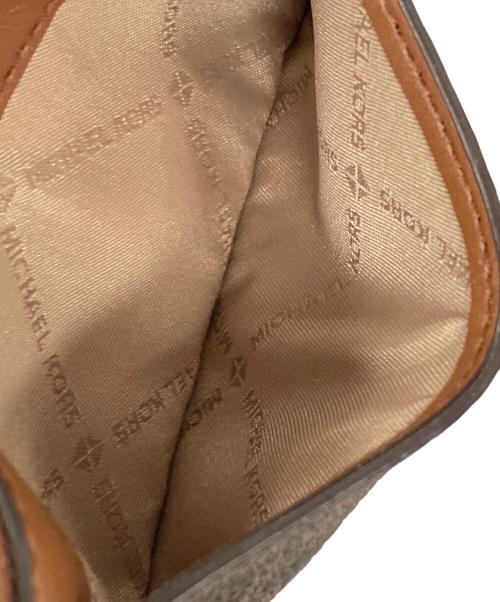 MICHAEL KORS（マイケル・コース）MICHAEL KORS (マイケル・コース) カード＆コインケース ブラウン サイズ:実寸サイズにてご確認ください。の古着・服飾アイテム