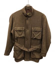 BELSTAFF（ベルスタッフ）の古着「ウールジャケット」｜カーキ