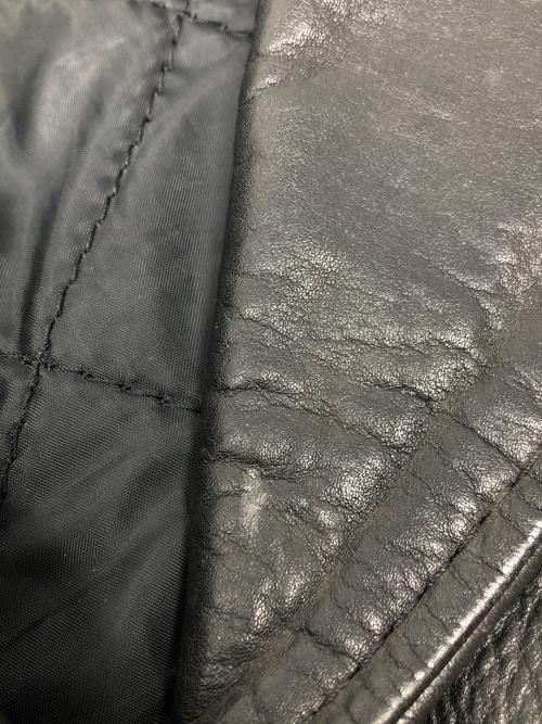 KETT（ケット）KETT (ケット) ダブルライダースジャケット ブラック サイズ:実寸サイズにてご確認下さい。の古着・服飾アイテム