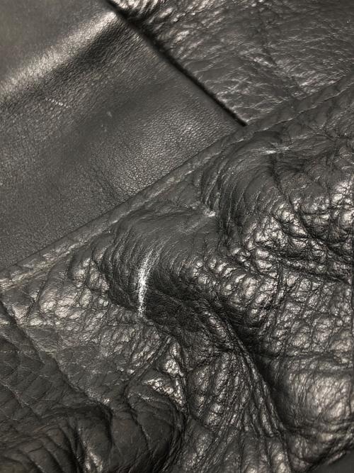 KETT（ケット）KETT (ケット) ダブルライダースジャケット ブラック サイズ:実寸サイズにてご確認下さい。の古着・服飾アイテム