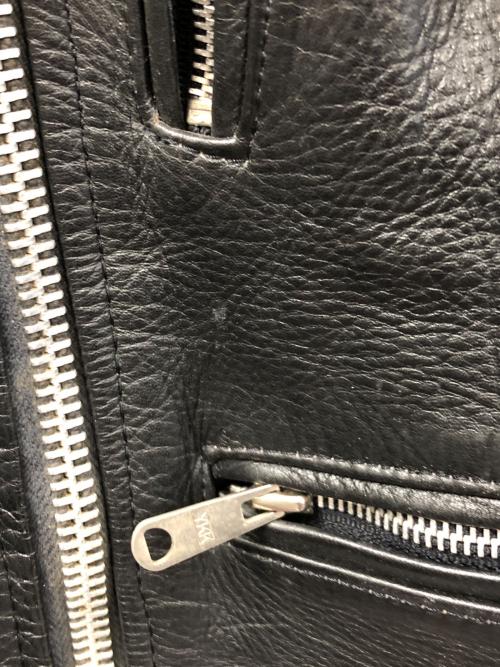 KETT（ケット）KETT (ケット) ダブルライダースジャケット ブラック サイズ:実寸サイズにてご確認下さい。の古着・服飾アイテム