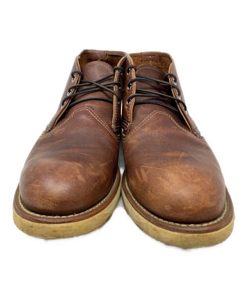 RED WING（レッドウィング）RED WING (レッドウィング) チャッカーブーツ ブラウン サイズ:27.5cmの古着・服飾アイテム