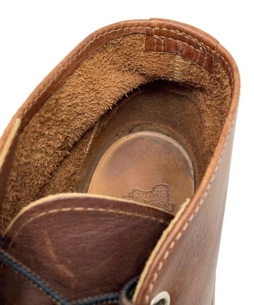 RED WING（レッドウィング）RED WING (レッドウィング) チャッカーブーツ ブラウン サイズ:27.5cmの古着・服飾アイテム