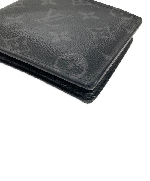 LOUIS VUITTON（ルイ ヴィトン）LOUIS VUITTON (ルイ ヴィトン) 2つ折り財布 モノグラム ポルトフォイユ・マルコ NM ブラック サイズ:実寸サイズにてご確認ください。の古着・服飾アイテム