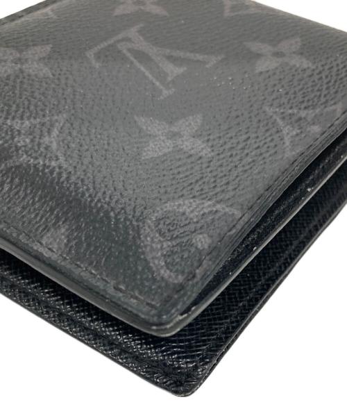 LOUIS VUITTON（ルイ ヴィトン）LOUIS VUITTON (ルイ ヴィトン) 2つ折り財布 モノグラム ポルトフォイユ・マルコ NM ブラック サイズ:実寸サイズにてご確認ください。の古着・服飾アイテム