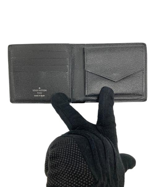 LOUIS VUITTON（ルイ ヴィトン）LOUIS VUITTON (ルイ ヴィトン) 2つ折り財布 モノグラム ポルトフォイユ・マルコ NM ブラック サイズ:実寸サイズにてご確認ください。の古着・服飾アイテム
