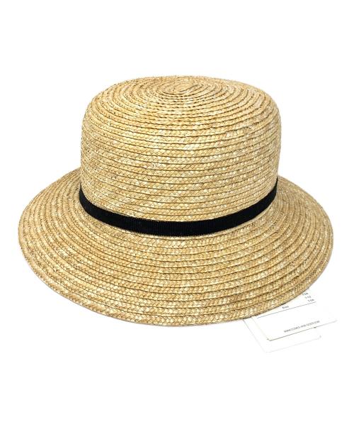 COMES AND GOES（カムズアンドゴーズ）COMES AND GOES (カムズアンドゴーズ) カンカン帽 ナチュラル サイズ:実寸サイズにてご確認ください。 未使用品の古着・服飾アイテム