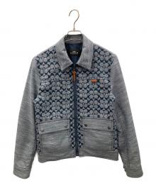 COACH（コーチ）の古着「ジャケット SIGNATURE CHAMBRAY BLOUSON（シグネチャー シャンブレー ブルゾン）」｜ブルー