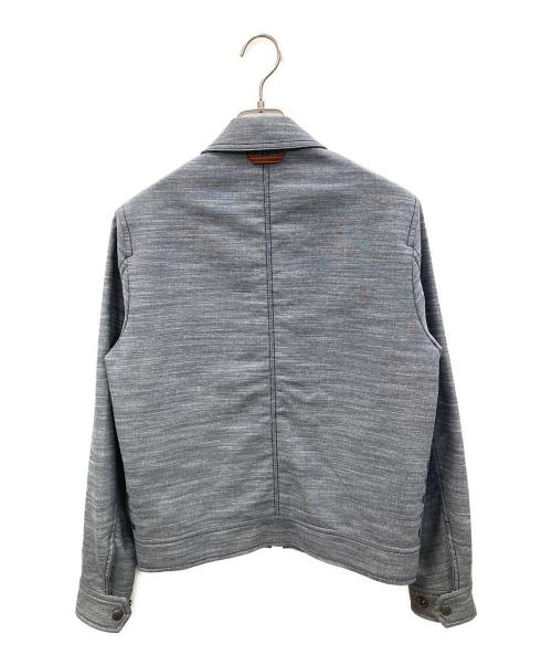 COACH（コーチ）COACH (コーチ) ジャケット SIGNATURE CHAMBRAY BLOUSON（シグネチャー シャンブレー ブルゾン） ブルー サイズ:XSの古着・服飾アイテム