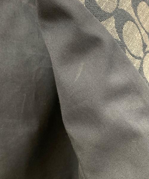 COACH（コーチ）COACH (コーチ) ジャケット SIGNATURE CHAMBRAY BLOUSON（シグネチャー シャンブレー ブルゾン） ブルー サイズ:XSの古着・服飾アイテム
