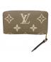 中古・古着 LOUIS VUITTON (ルイ ヴィトン) 長財布 ジッピーウォレット モノグラム・アンプラント サイズ:実寸サイズにてご確認ください。：65000円
