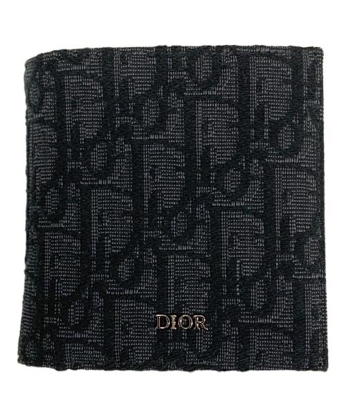 Christian Dior（クリスチャン ディオール）Christian Dior (クリスチャン ディオール) 2つ折り財布 ブラック サイズ:実寸サイズにてご確認ください。の古着・服飾アイテム