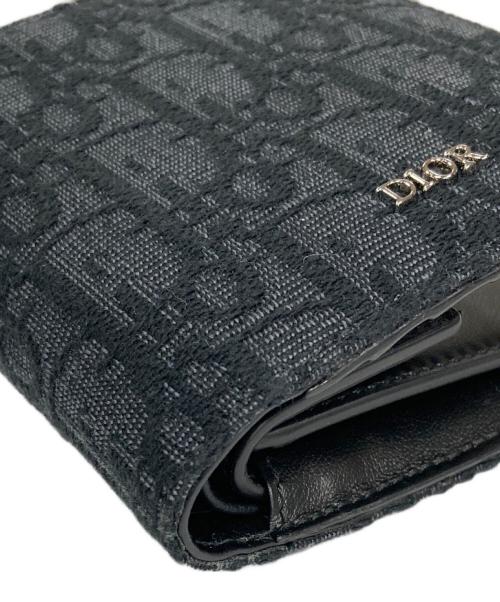 Christian Dior（クリスチャン ディオール）Christian Dior (クリスチャン ディオール) 2つ折り財布 ブラック サイズ:実寸サイズにてご確認ください。の古着・服飾アイテム