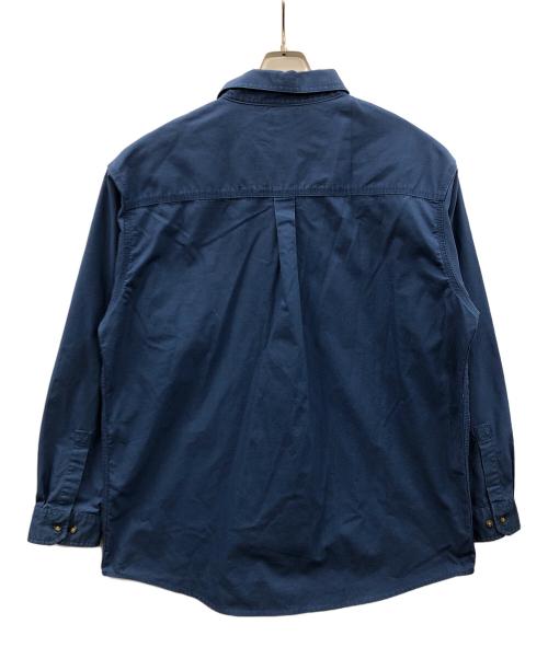 CarHartt（カーハート）CarHartt (カーハート) 長袖シャツ ワークシャツ ブルー サイズ:XLの古着・服飾アイテム