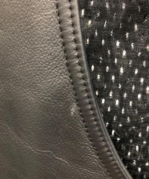 HARLEY-DAVIDSON（ハーレーダビッドソン）HARLEY-DAVIDSON (ハーレーダビッドソン) レザーベスト ブラック サイズ:Mの古着・服飾アイテム